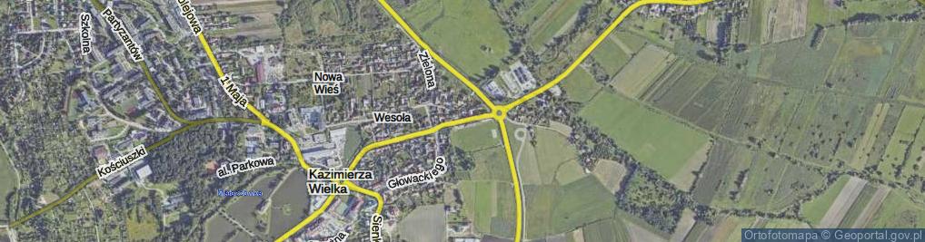 Zdjęcie satelitarne Głowackiego Bartosza ul.